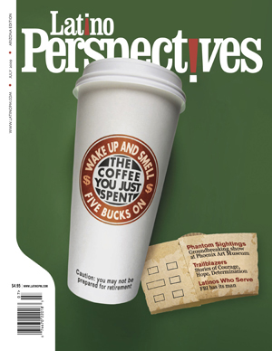 Latino Perspectives cover, July 2009