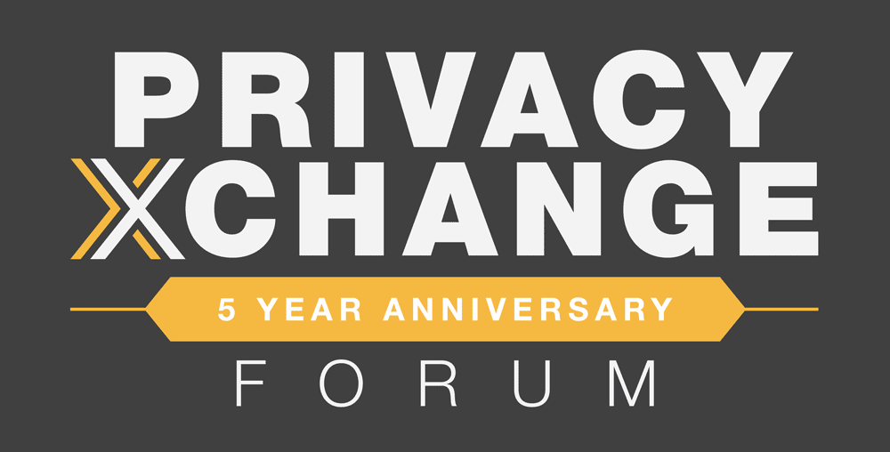 Privacy Xchange Forum 5th anniversary logo