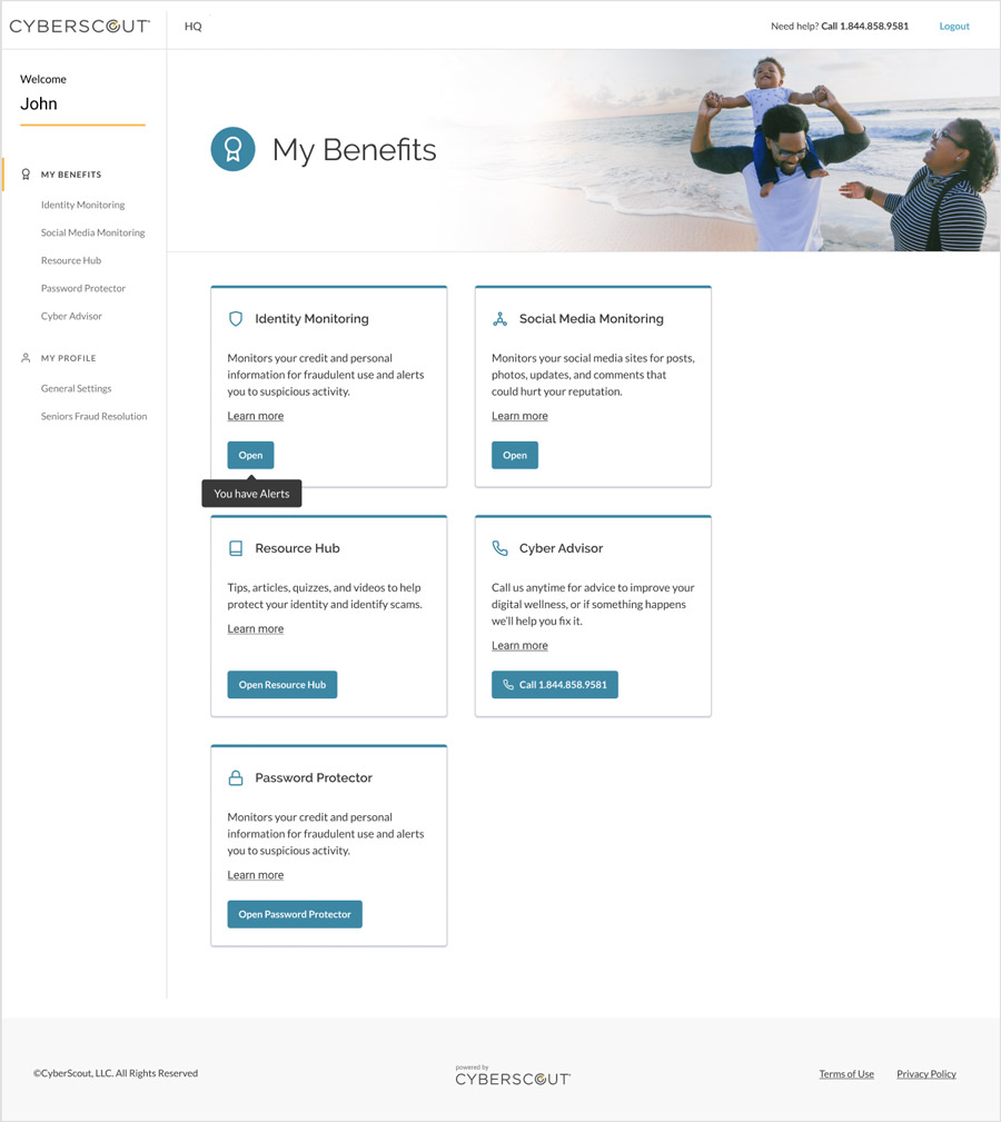 Sample dashboard
